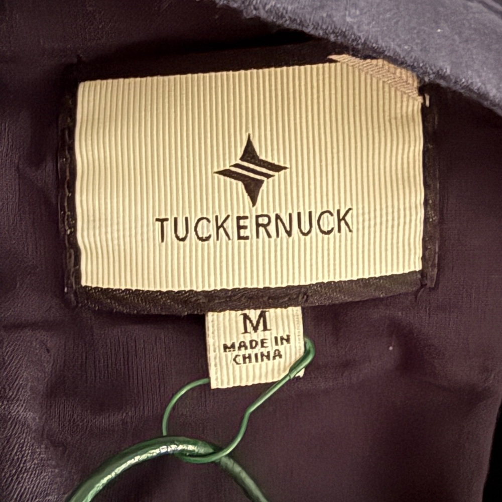 Medium Tuckernuck Navy Eyelet Royal Shirt Dress - Picture 10 of 10